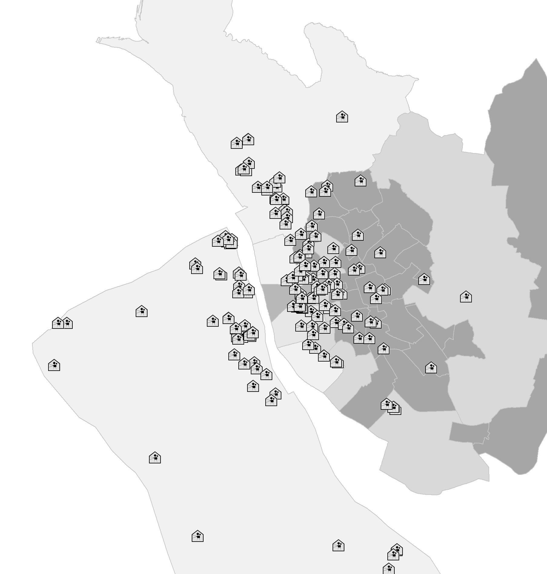 arcGIS Map of Liverpool's cinemas