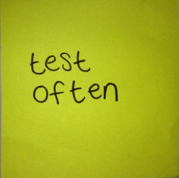 Test Often