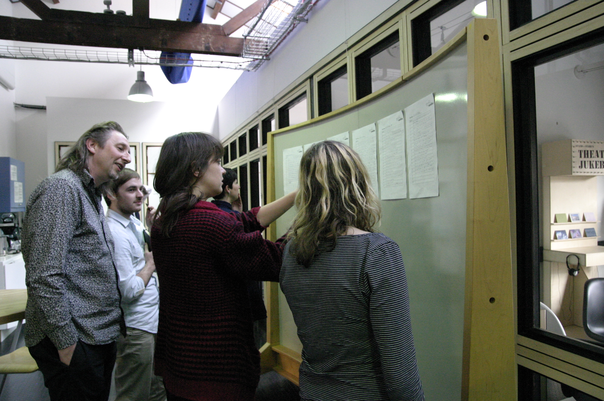 Heritage Sandbox teams discussing questions