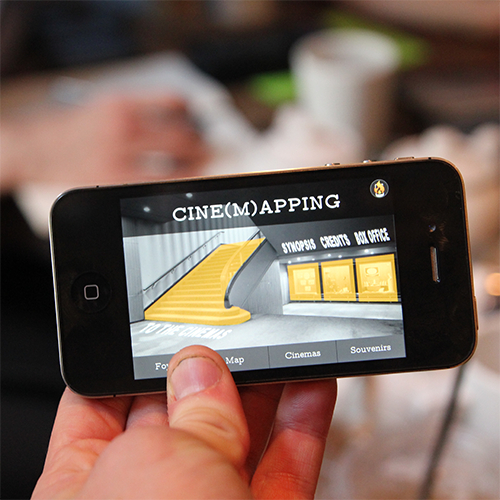 City Strata's Cinemapping app, one of six projects being launched this Friday